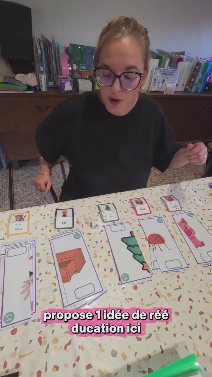 Mission Puzzle - digraphes  – Manipuler les mots pour mieux les écrire