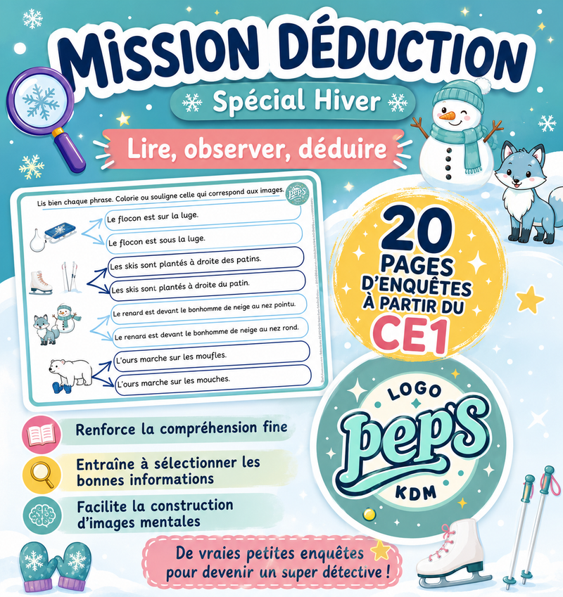 Mission déduction - Spécial hiver