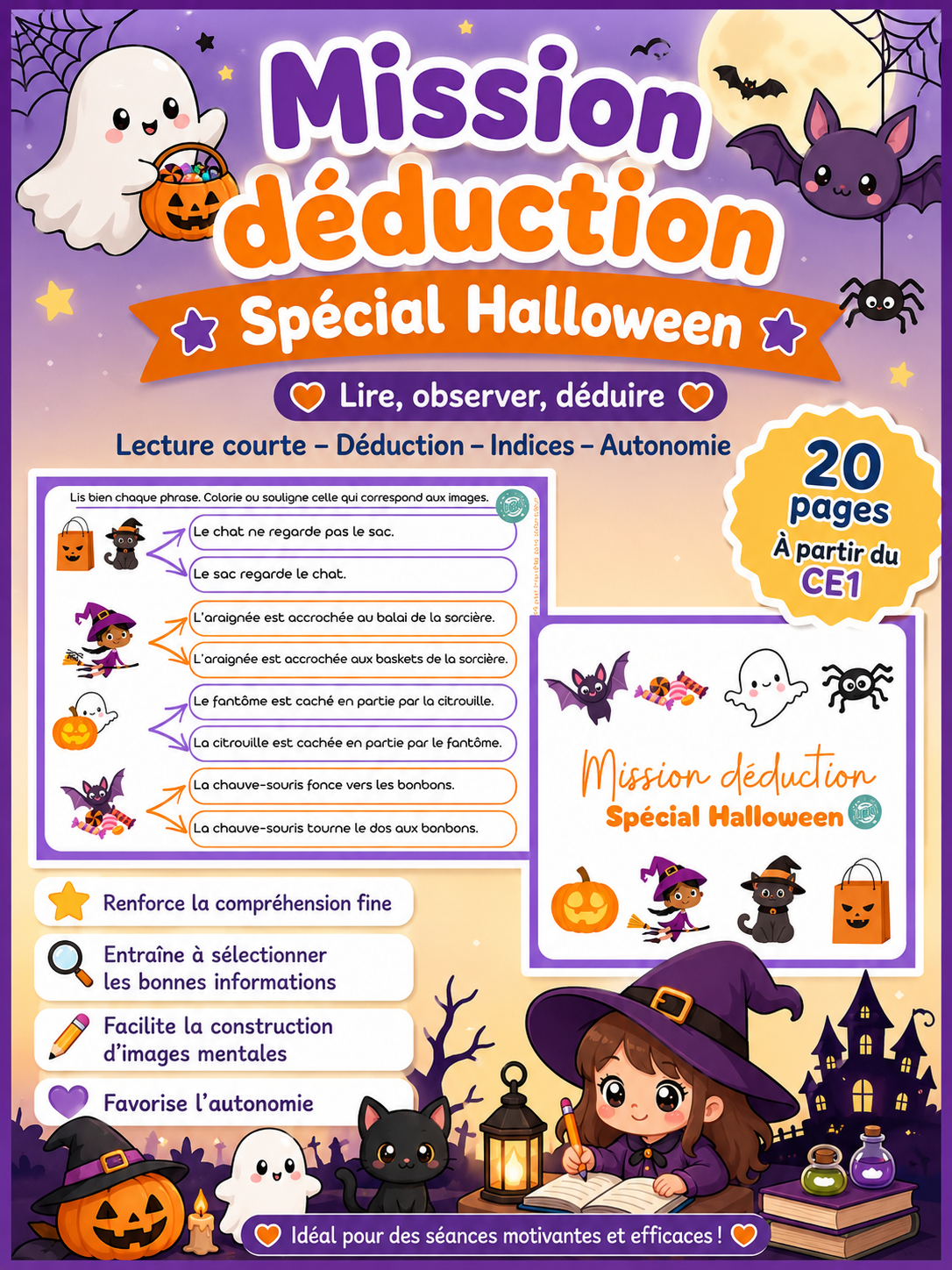 Mission déduction : spécial Halloween !