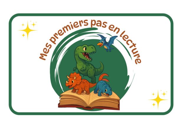 Mes premiers pas en lecture - thème dinosaure
