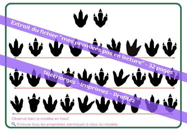 Mes premiers pas en lecture - thème dinosaure – Image 4