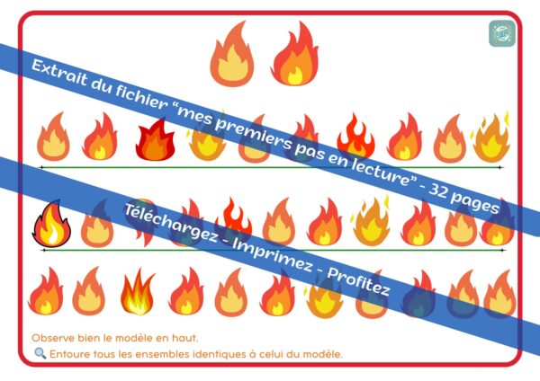 Mes premiers pas en lecture - thème pompier / policier – Image 2
