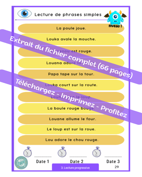 Lecture en vue - son "ou" - fichier lecture – Image 4