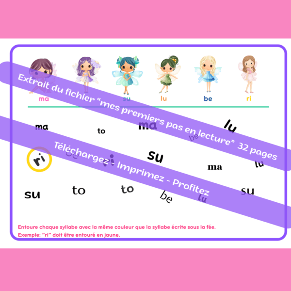 Mes premiers pas en lecture - thème licorne – Image 5